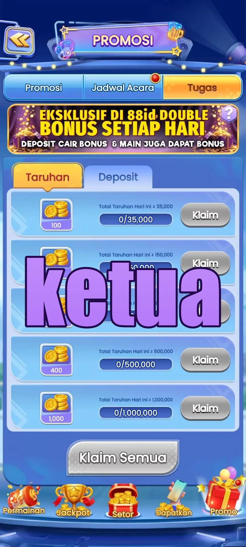 ketua Masuk